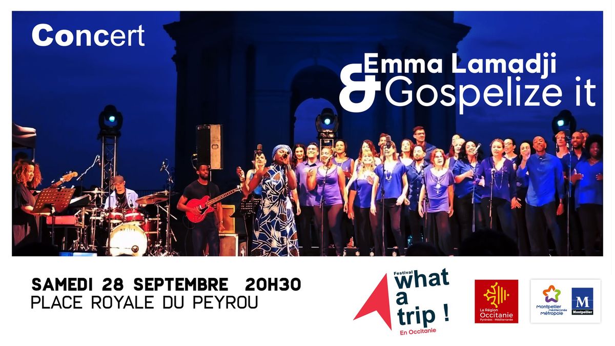 Emma Lamadji & Gospelize It - Peyrou Montpellier