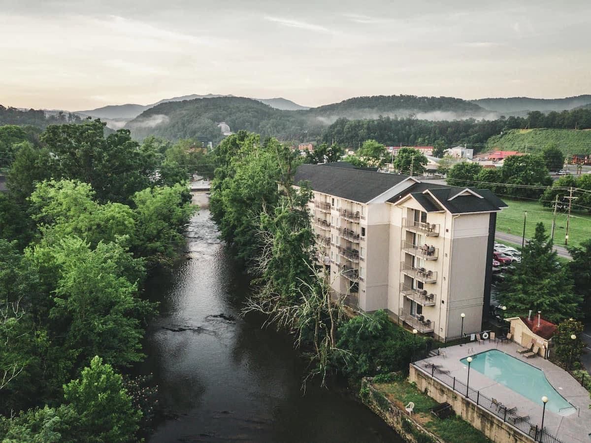 Relax on the River in Pigeon Forge