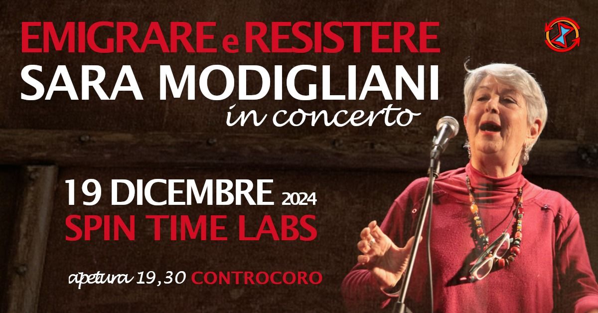 EMIGRARE e RESISTERE || SARA MODIGLIANI in concerto