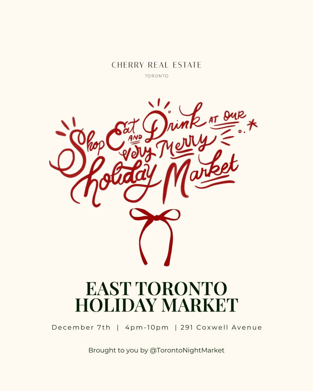 East Toronto Holiday Market