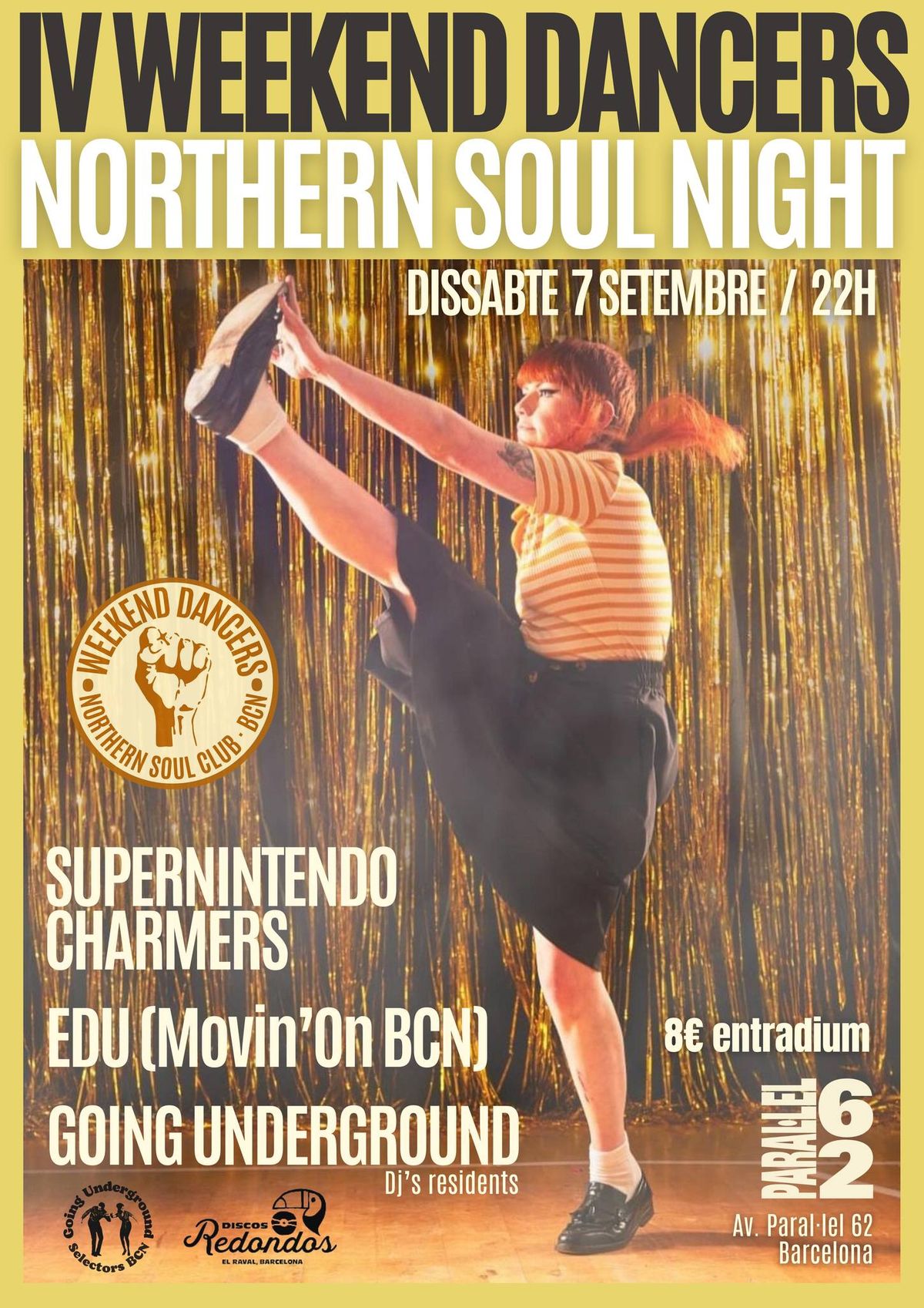 IV WEEKEND DANCERS Northern Soul Night