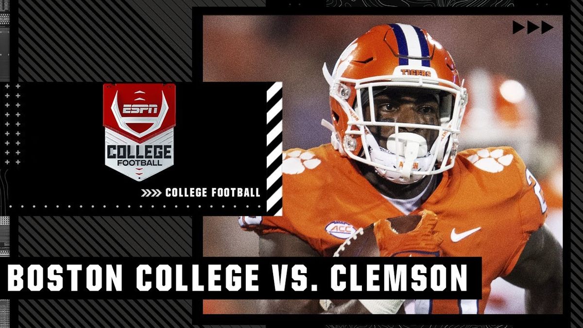 Clemson Tigers vs. Boston College Eagles