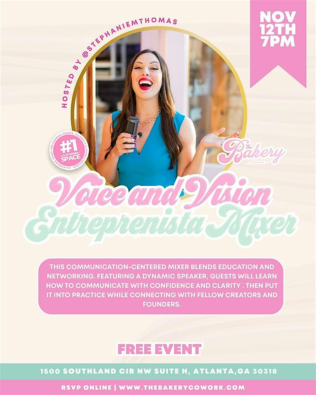 Voice and Vision Entreprenista Mixer