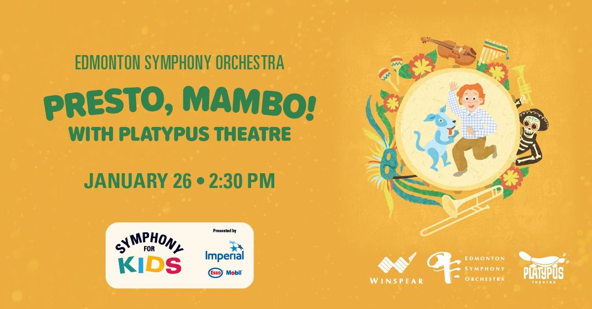 Symphony for Kids: Mambo! with Platypus Theatre