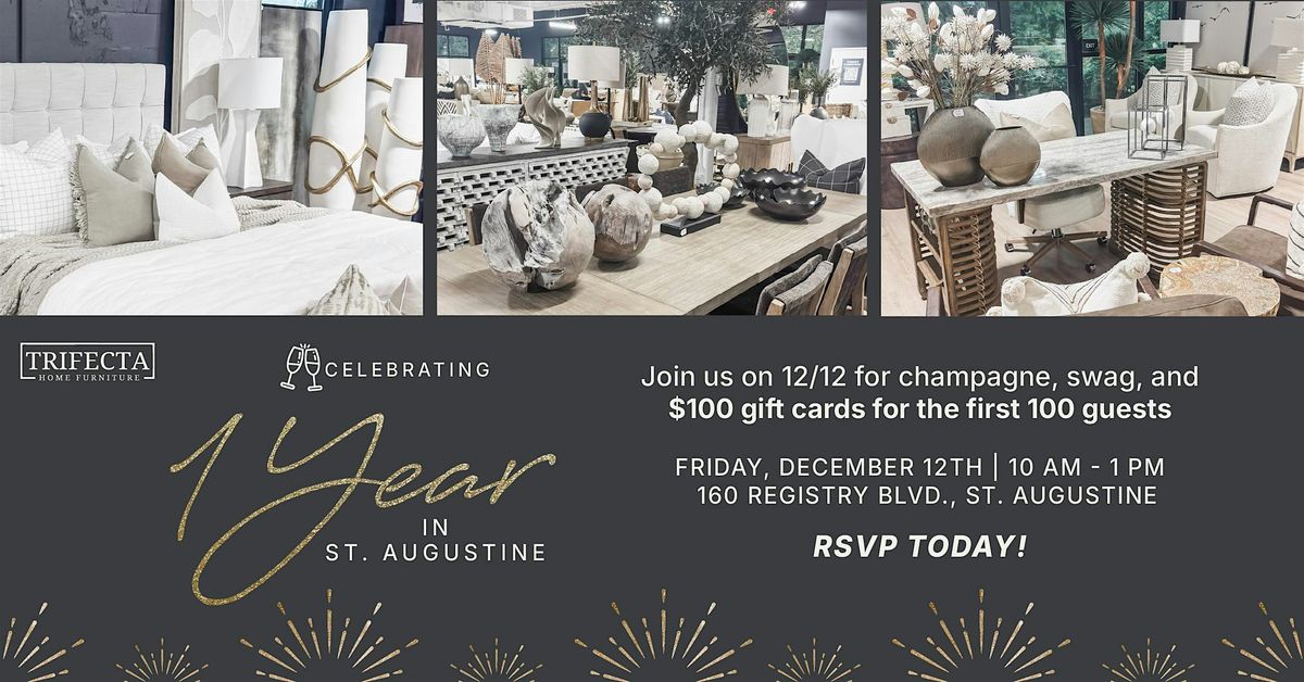 Weekday Shopping Event - Luxury Home Furniture in St. Augustine