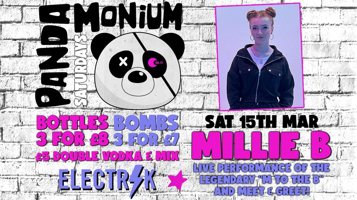 Pandamonium Saturdays : MILLIE B Live \ud83d\udc1d (Tik Tok) 