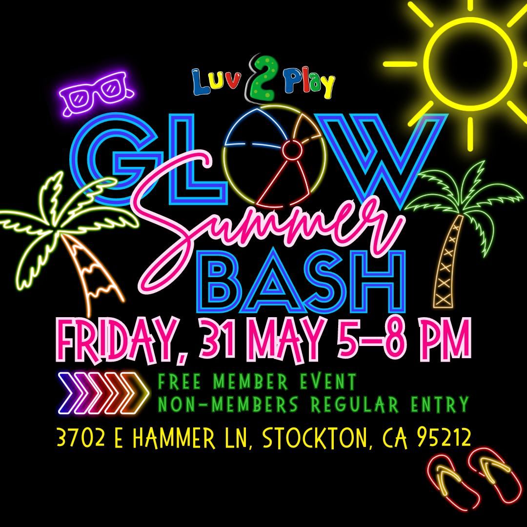 Summer Bash - GLOW EVENT! FREE FOR MEMBERS