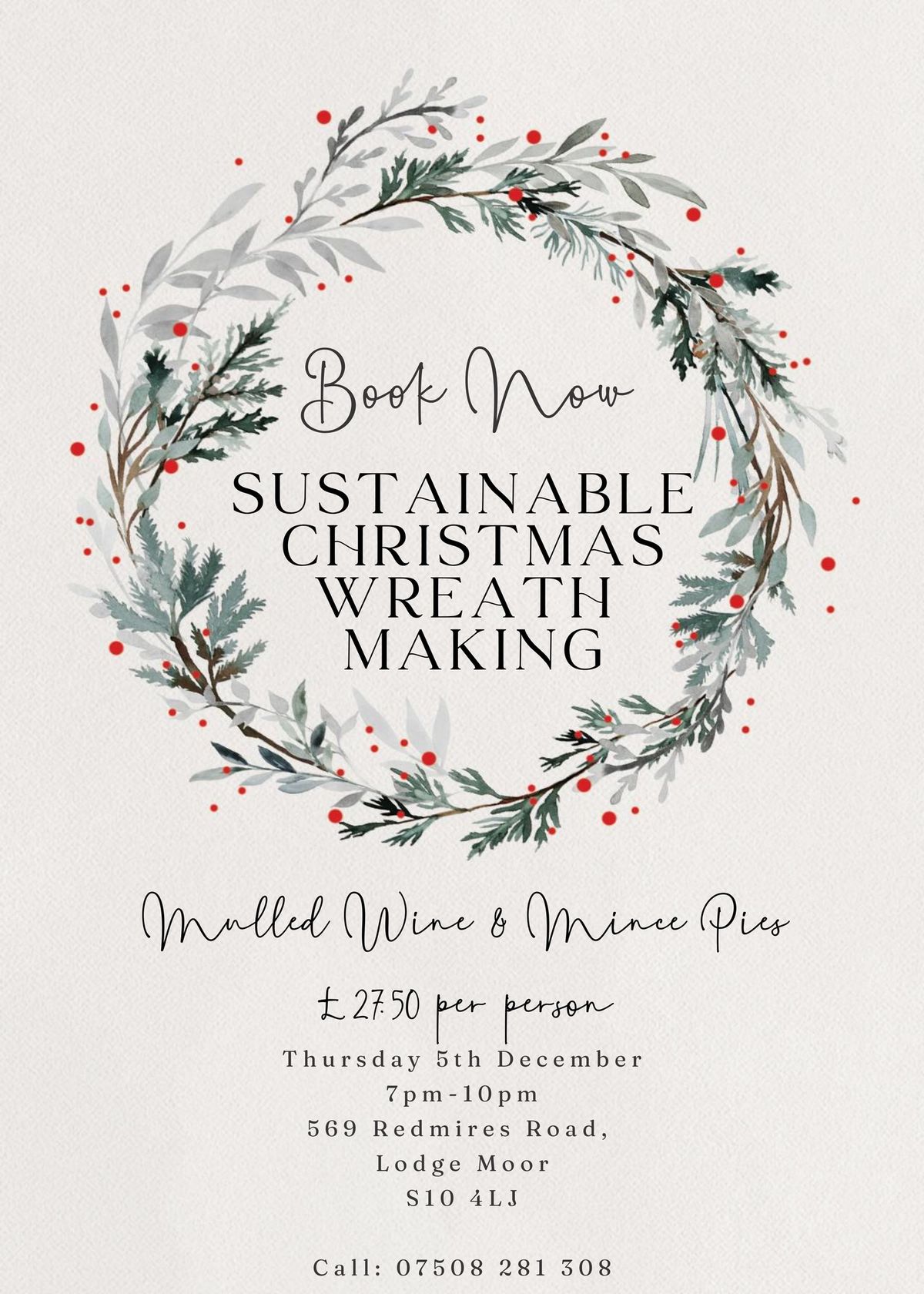 Sustainable Wreath Making