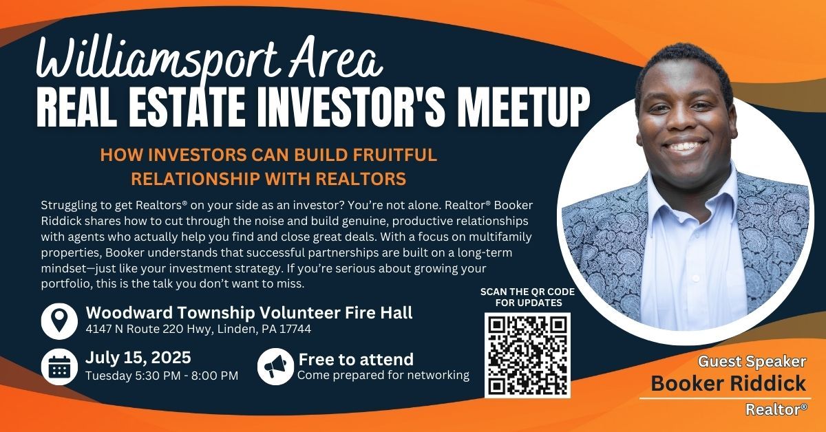 Williamsport Area Real Estate Investor's Meetup