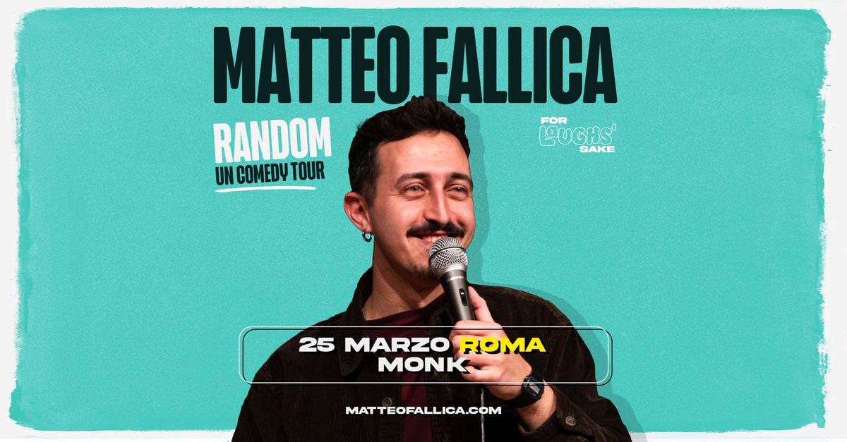 Random \/\/ MATTEO FALLICA at MONK \/\/ Roma