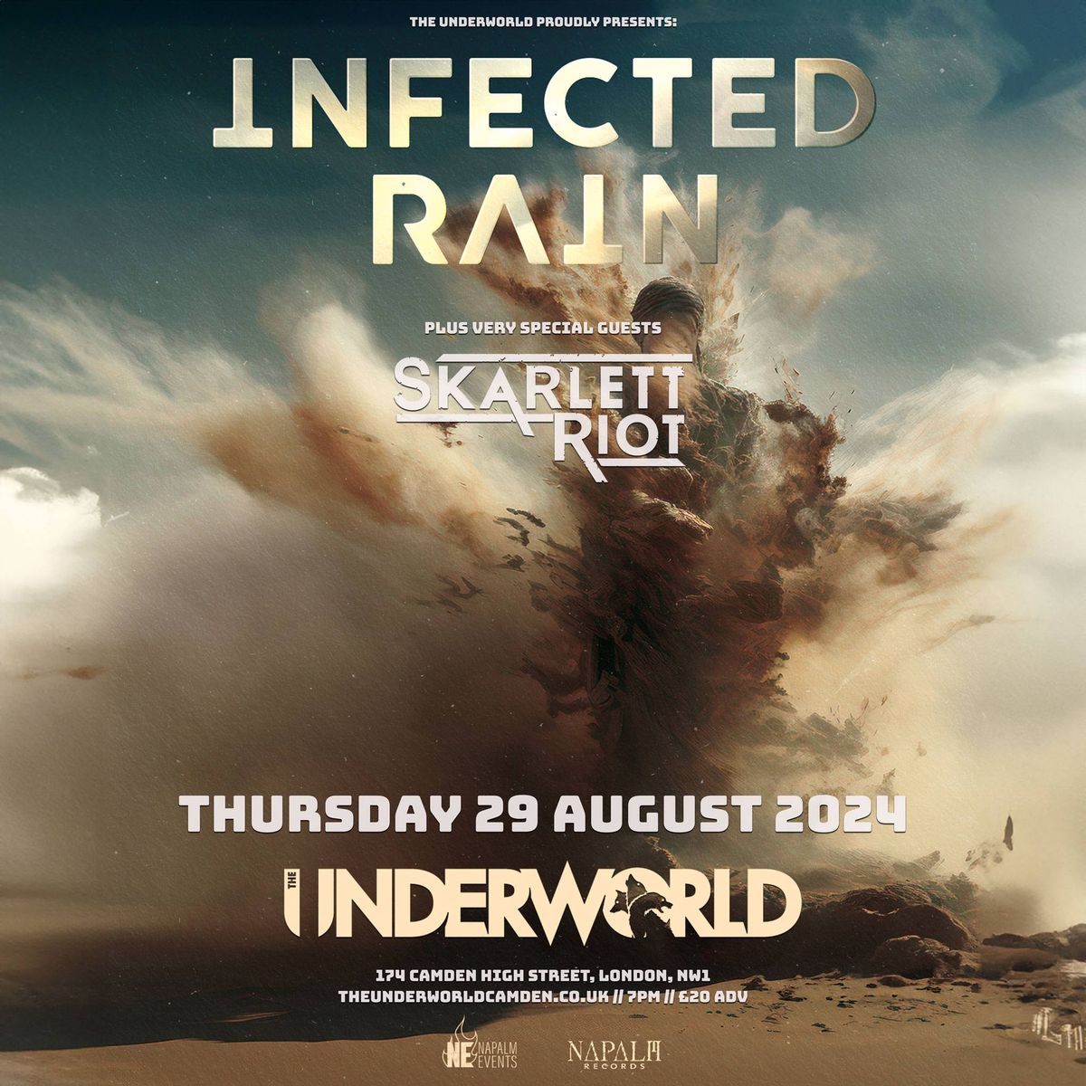 INFECTED RAIN at The Underworld - London