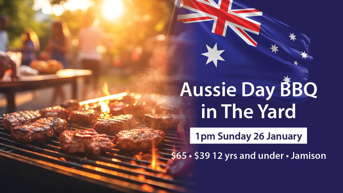 Aussie Day BBQ in The Yard at Jamison