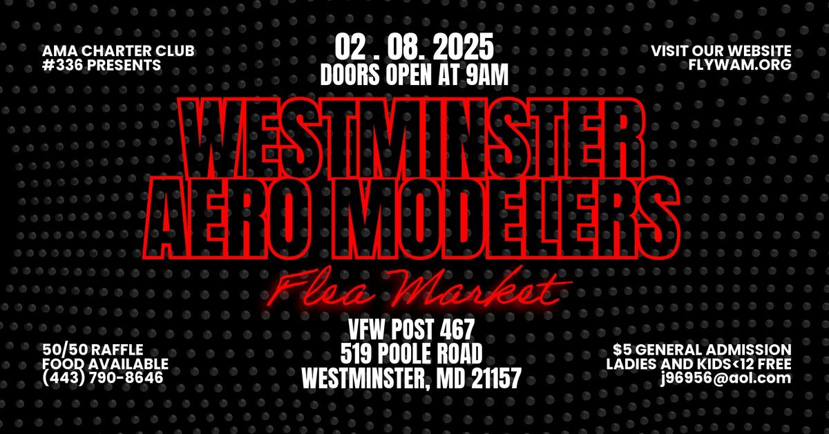 Westminster Aero Modelers Flea Market