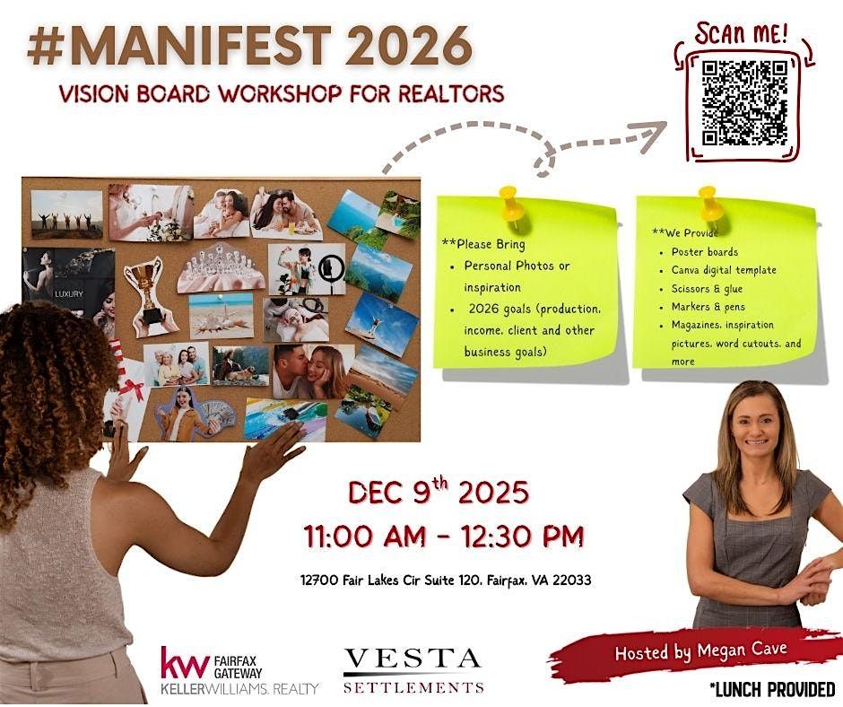 #Manifest 2026: Vision Board Workshop