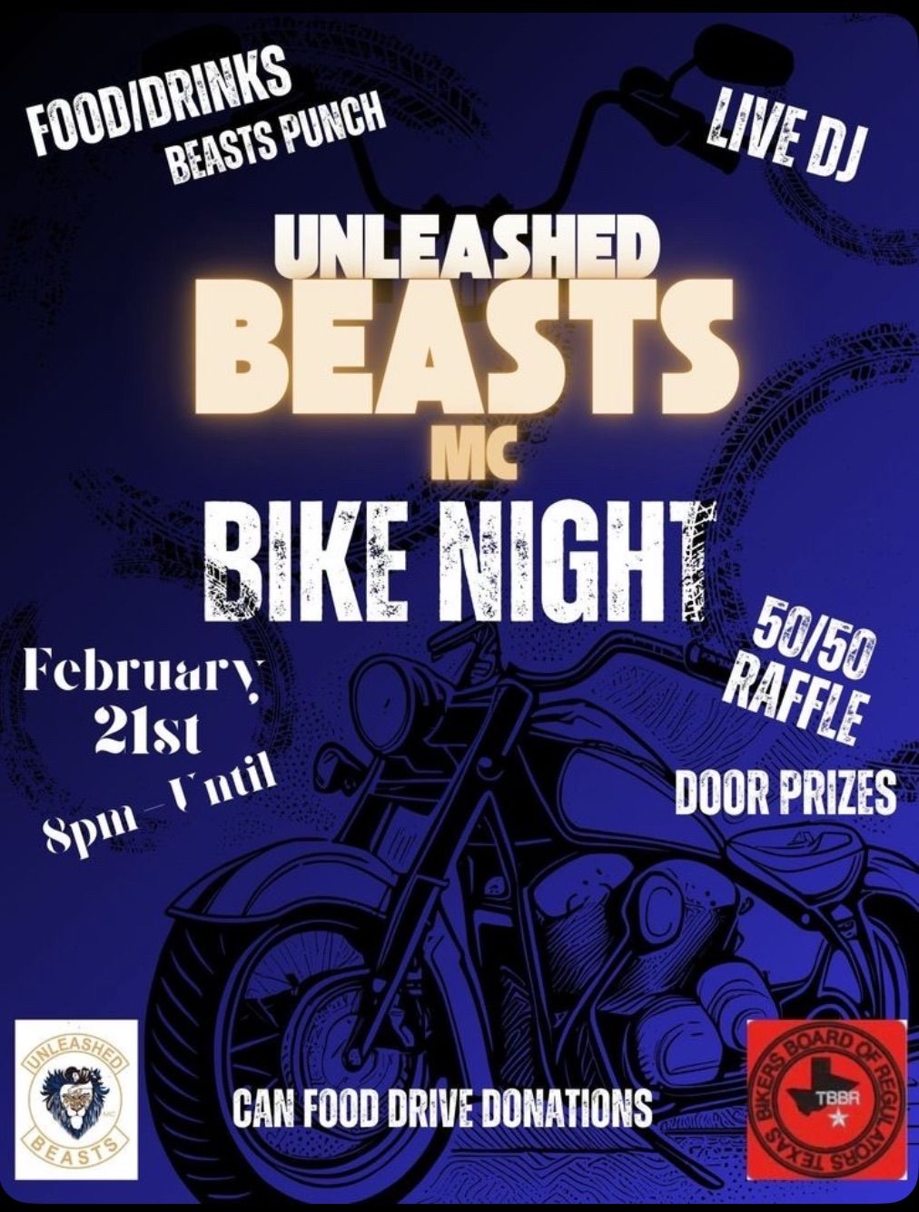 Unleashed Beasts MC Bike Night