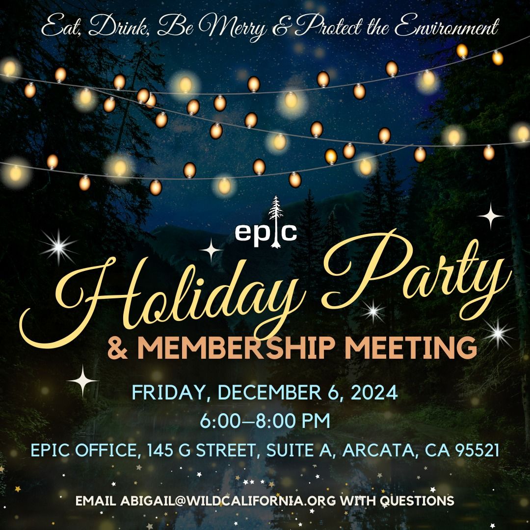 2024 EPIC Holiday Party & Membership Meeting