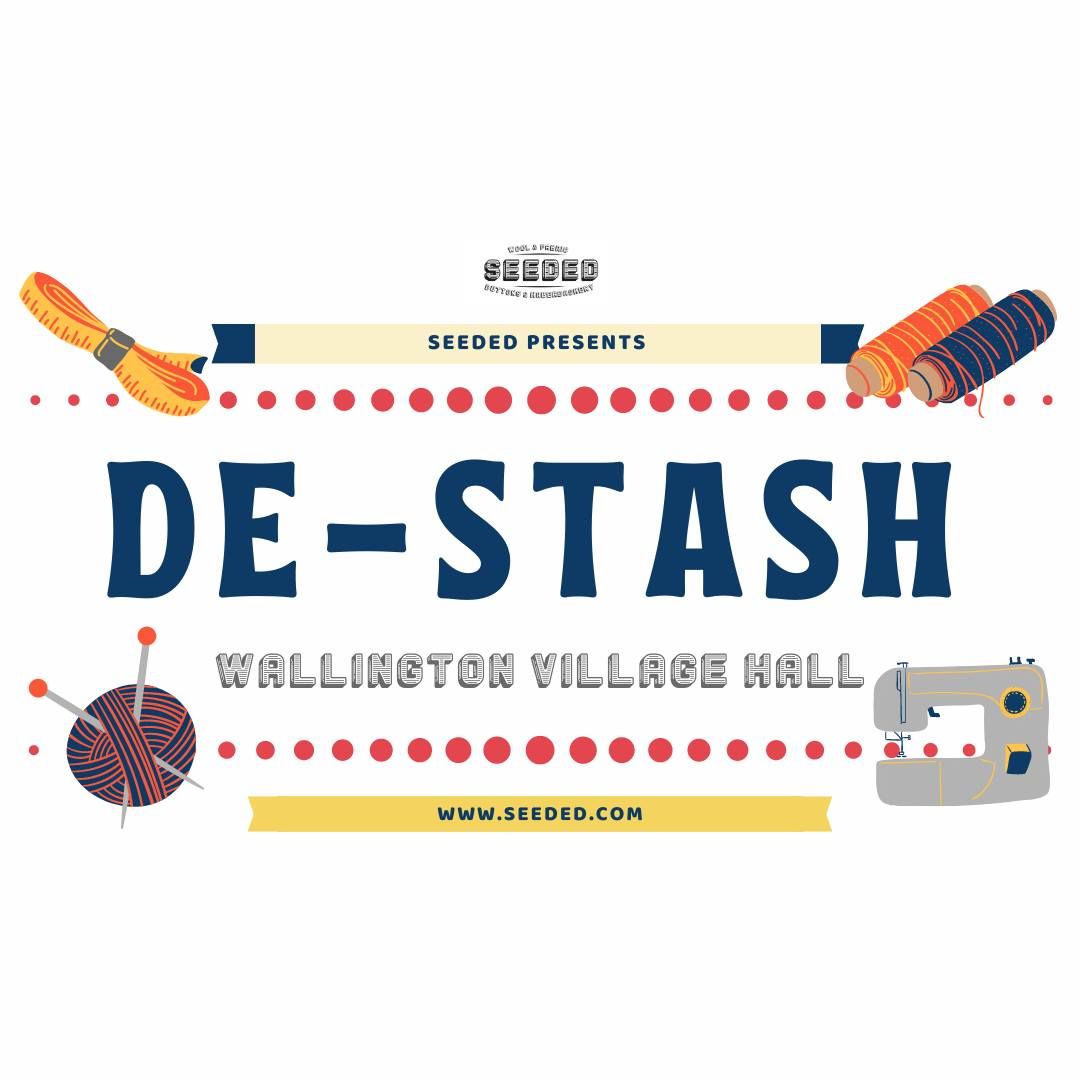 April 12th 2025 De-Stash Wallington Village Hall