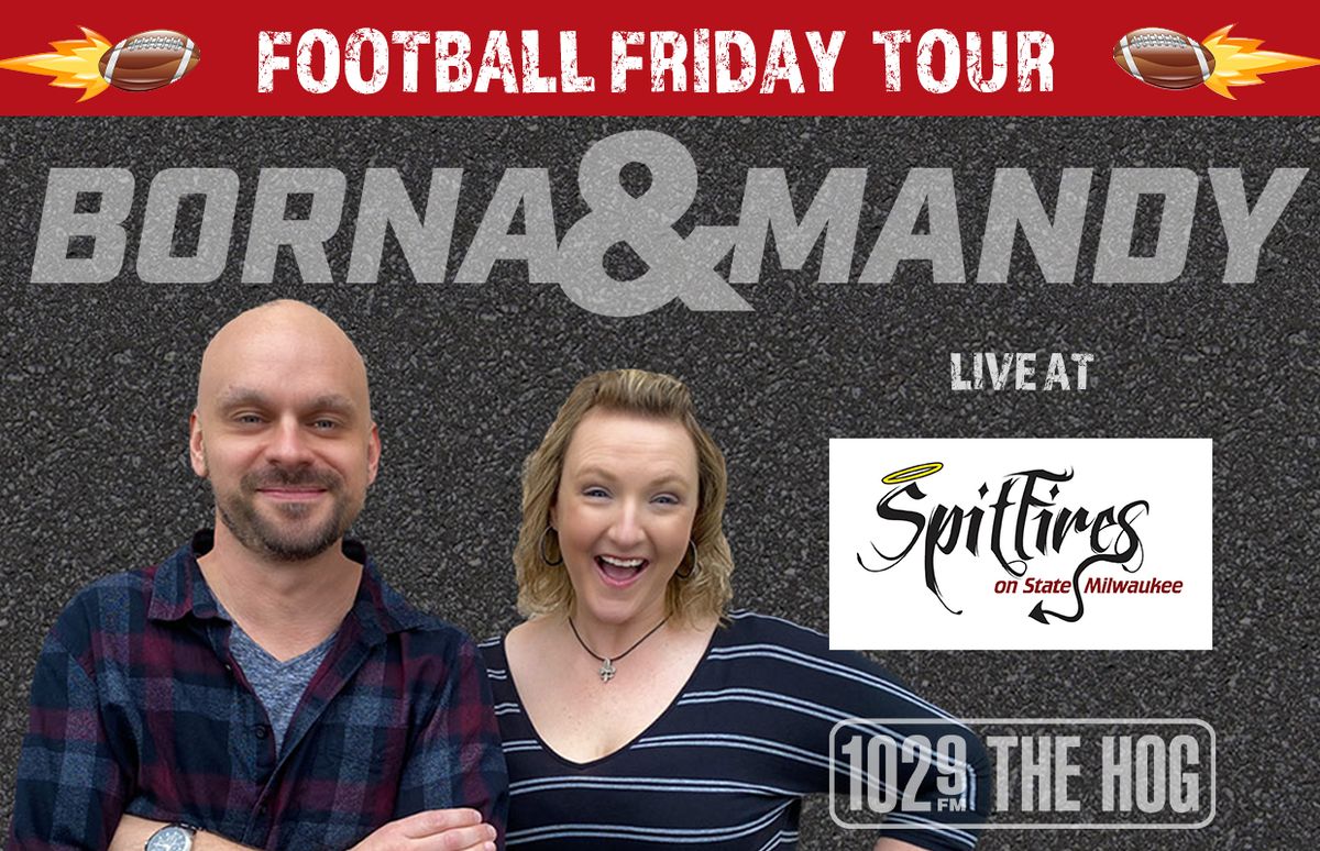 Join Borna &; Mandy LIVE at Spitfire on State!