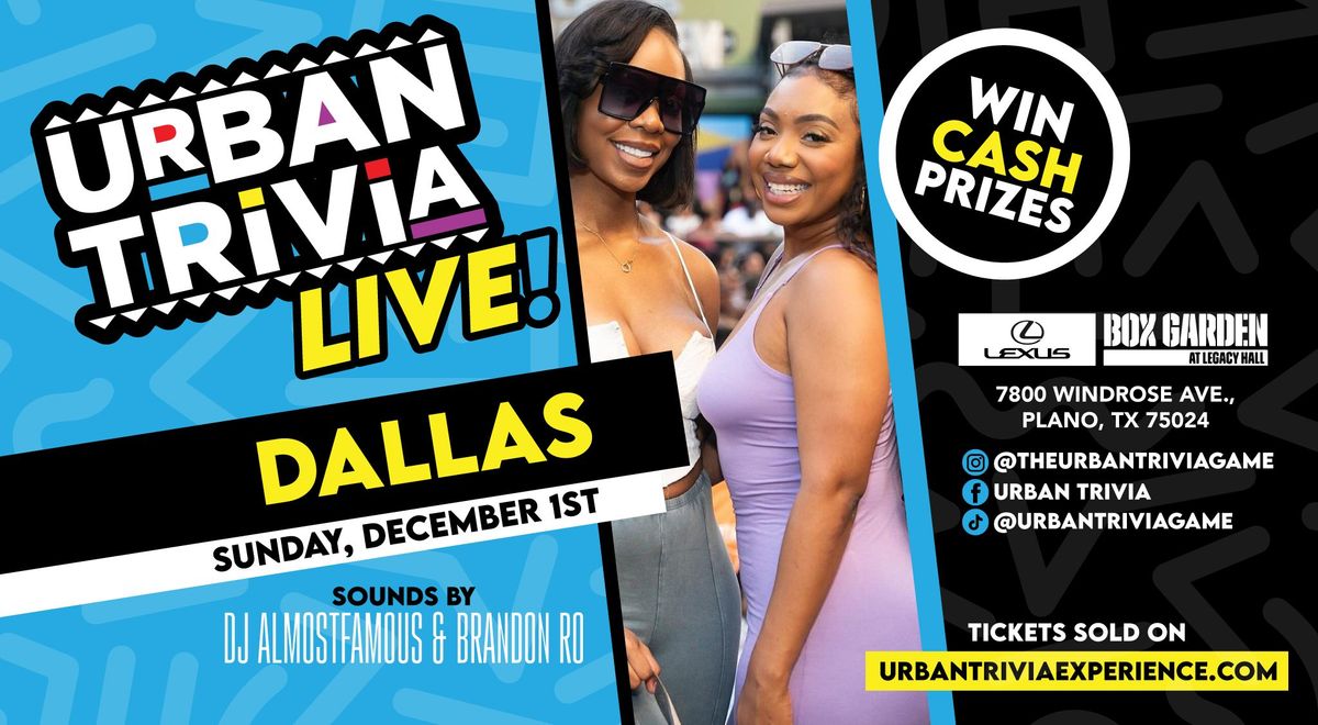 Urban Trivia Live: Dallas