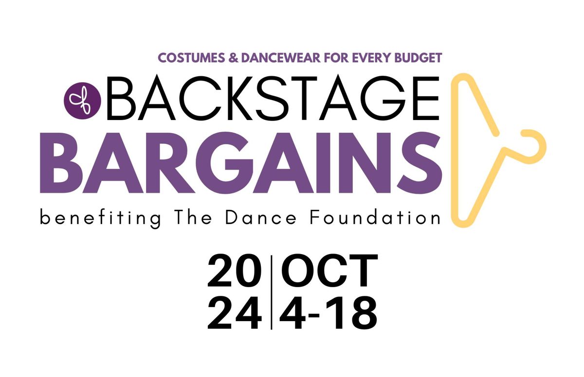 Backstage Bargains SALE 