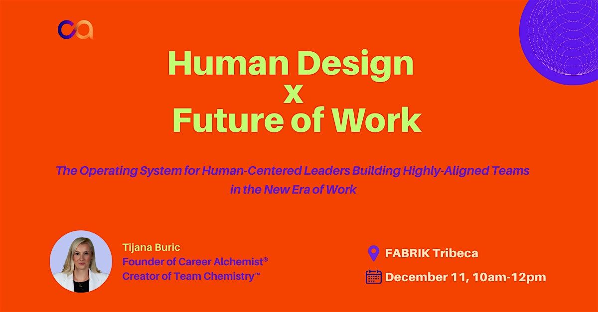Human Design x Future of Work