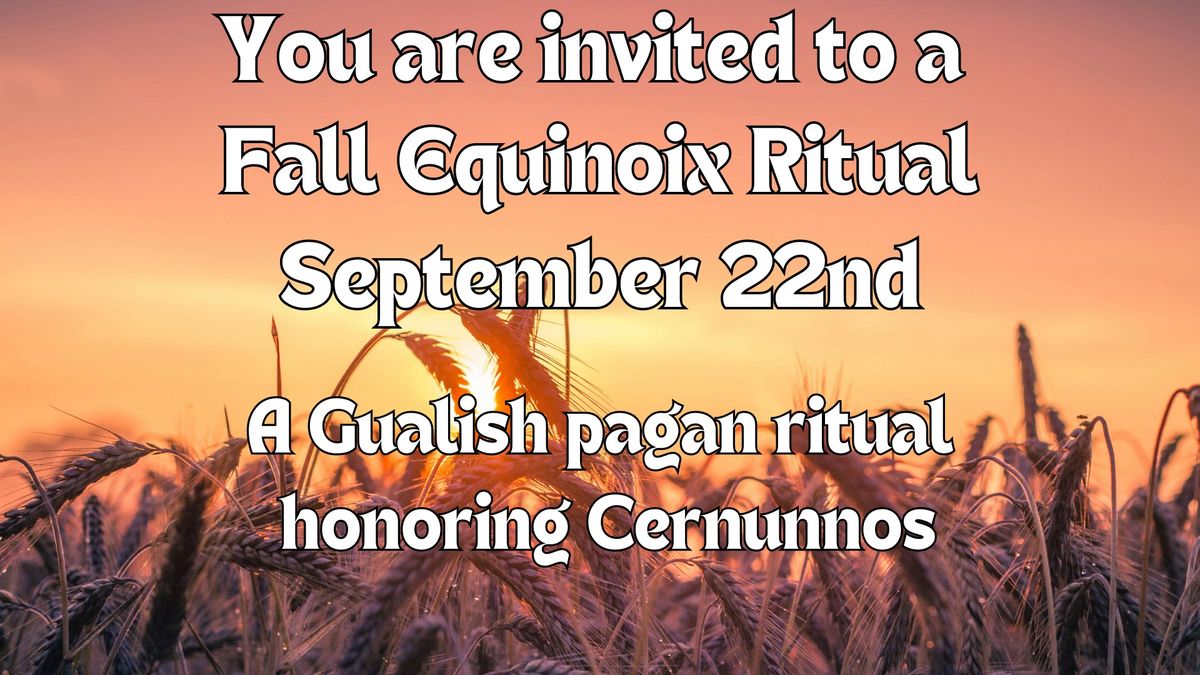 Fall Equinox with Columbia Grove ADF