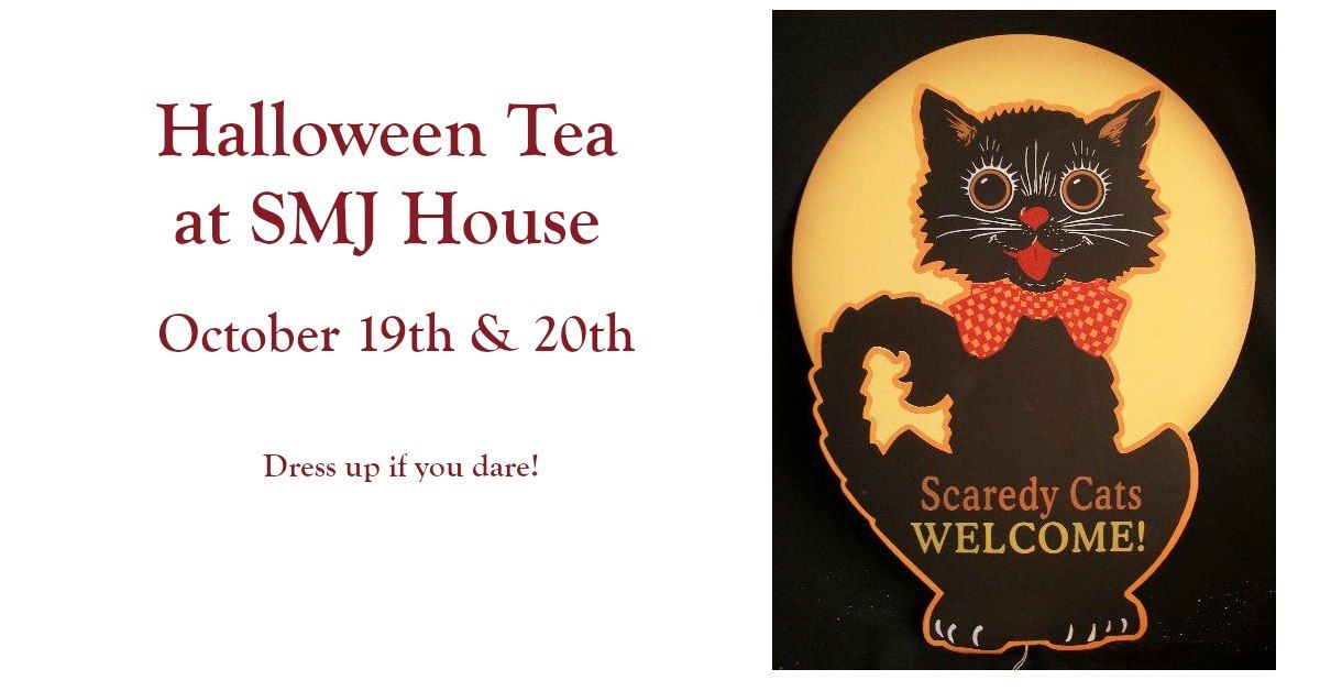 Halloween Tea at SMJ House!