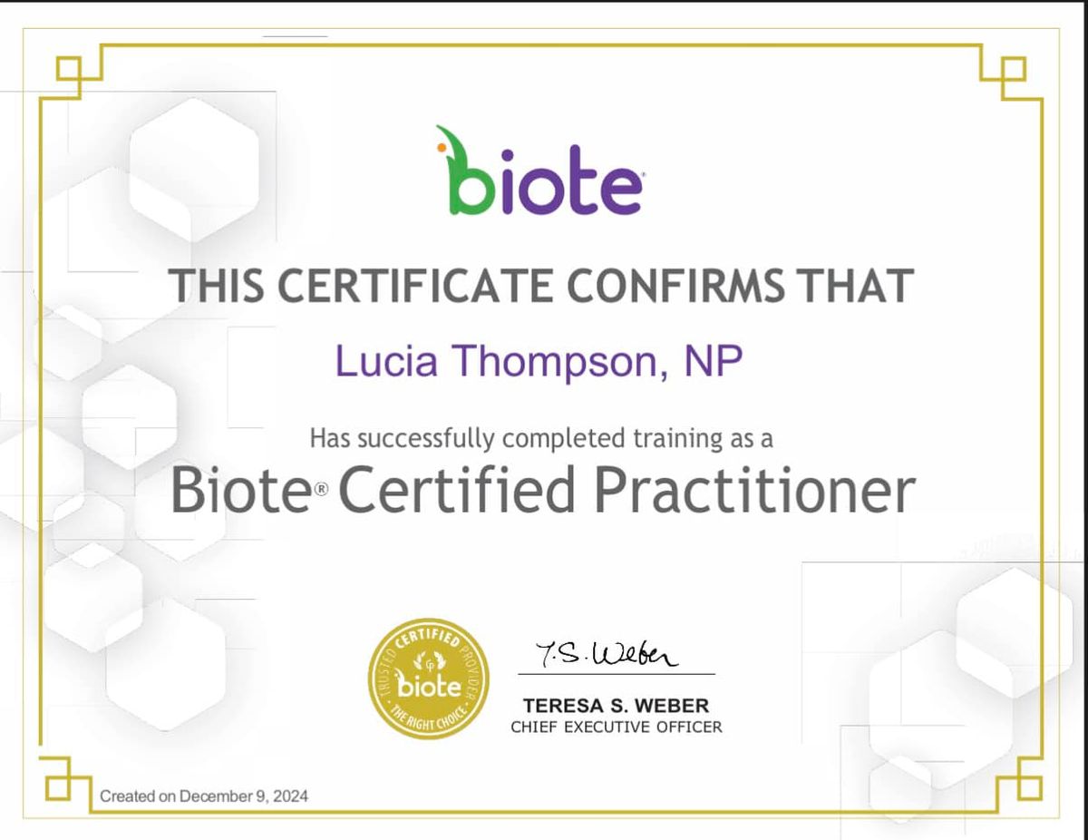 Biote Hormone Therapy Seminar