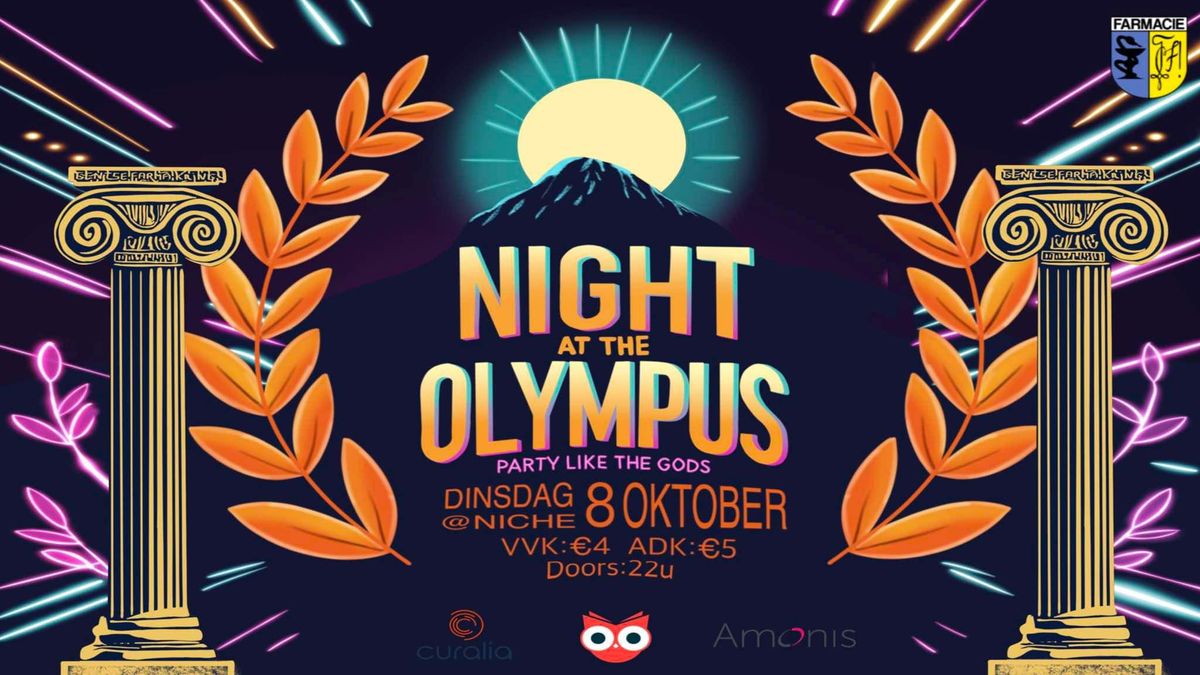 Openingsfuif GFK: Night at the Olympus