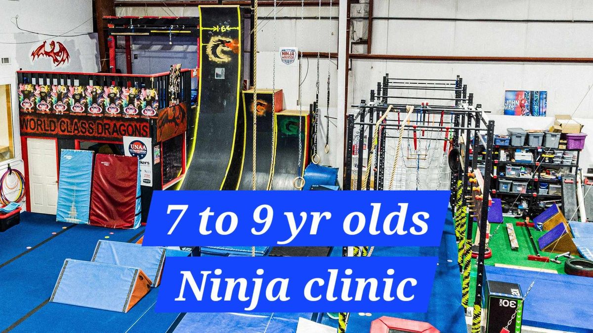 Ninja Warrior Clinic - w\/Coach John  Ages 7 to 9