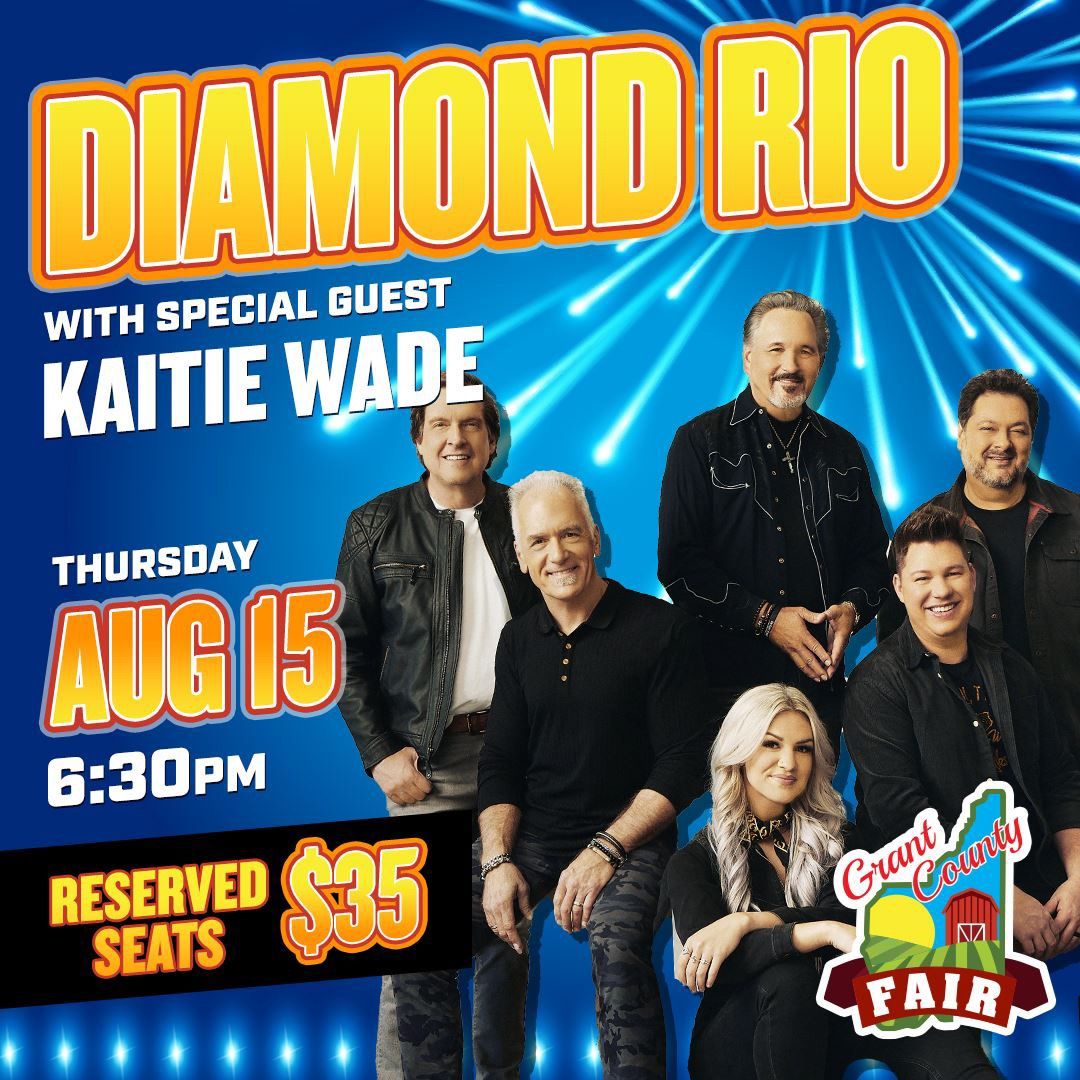 Opening for DIAMOND RIO - Kaitie Wade Band at Grant County Fair 