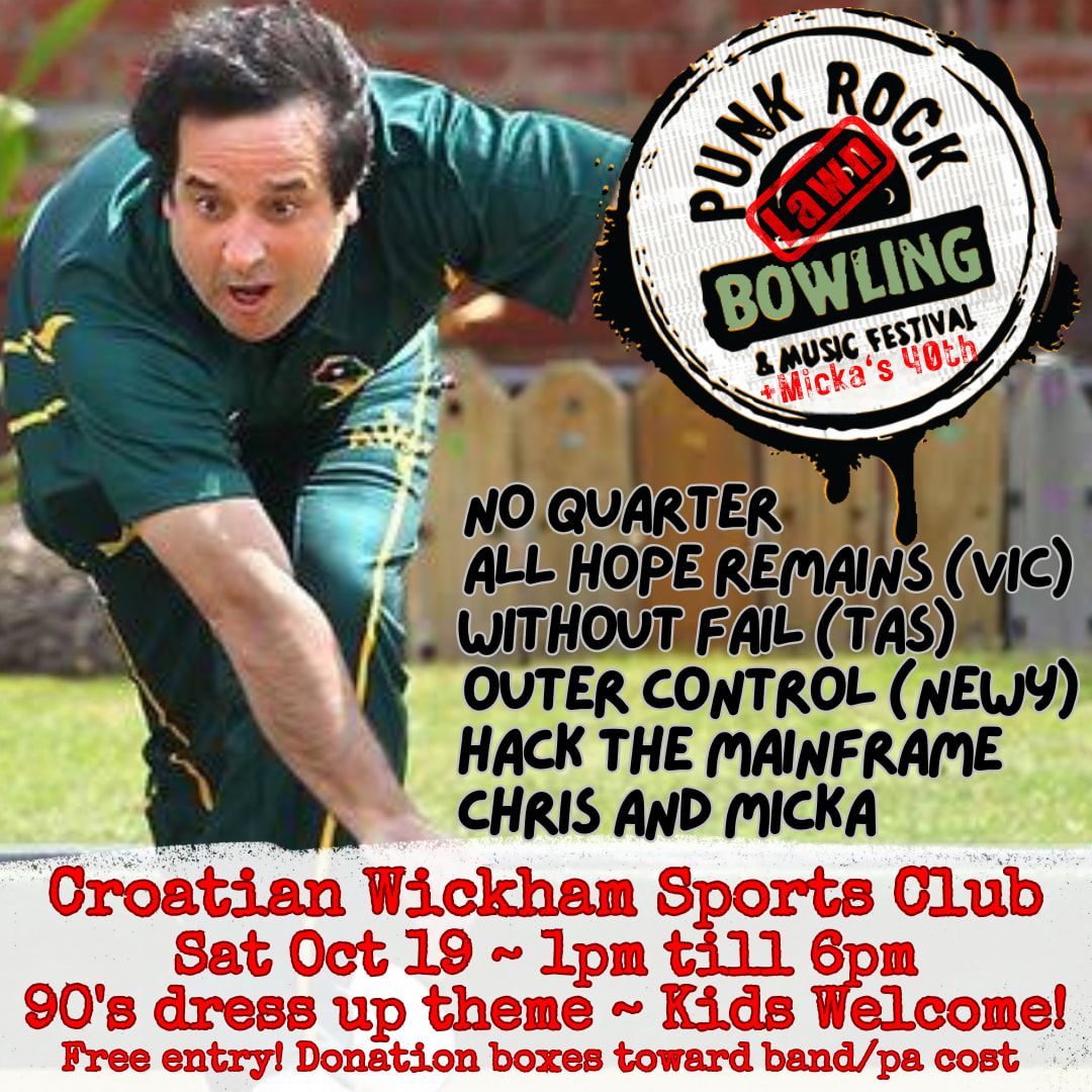 Punk Rock Lawn Bowling + Micka's 40th