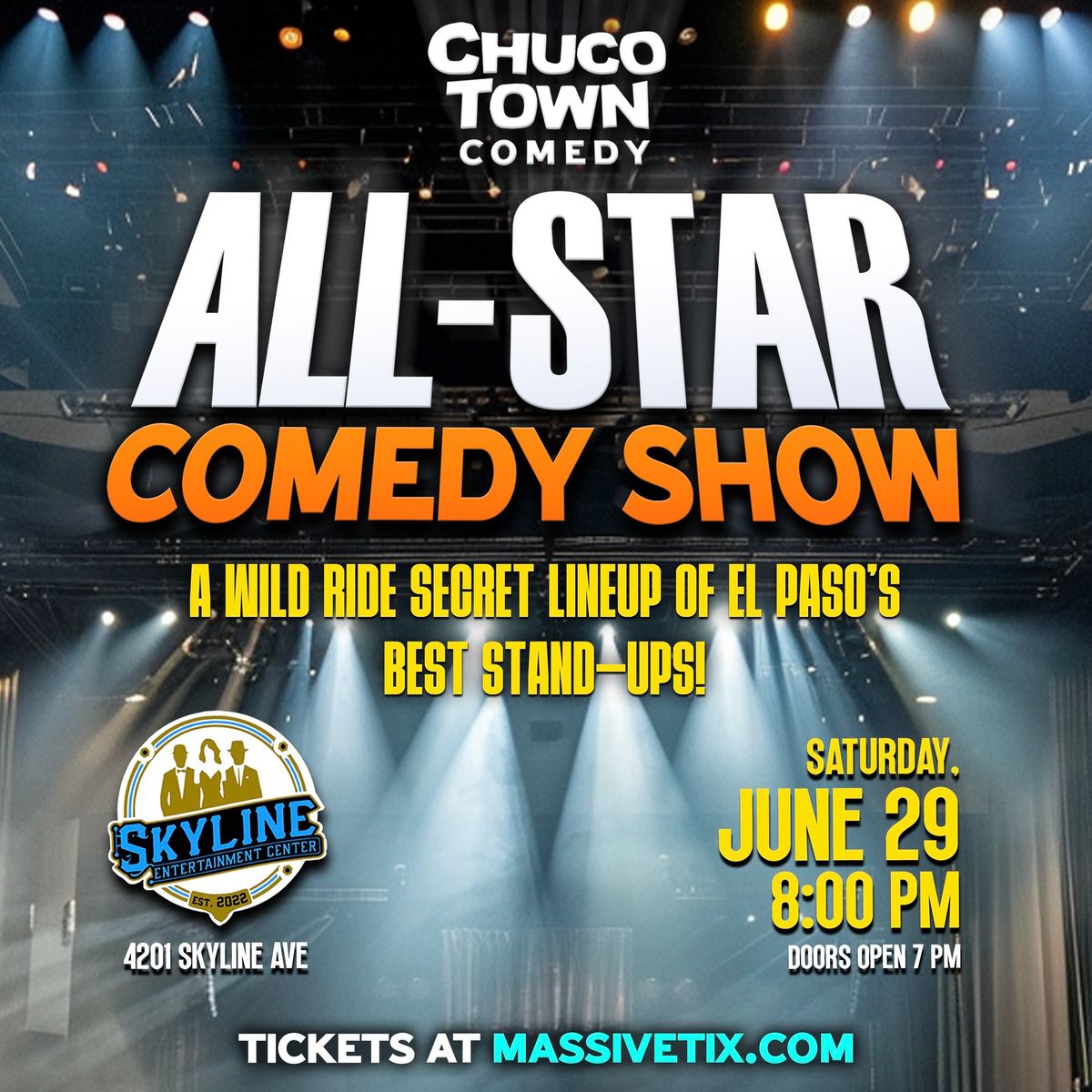 ChucoTown Comedy ALL-STAR 2 \/ STAND-UP COMEDY SHOW