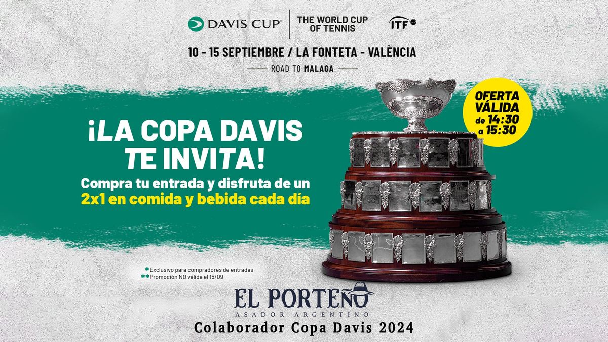 Copa Davis 2024. Valencia, Carrer d'en Llop, 4 bajo derecha, 46002 Valencia, Spain, 10