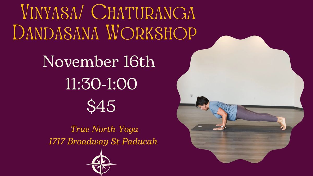 Vinyasa & Chaturanga Dandasana Workshop