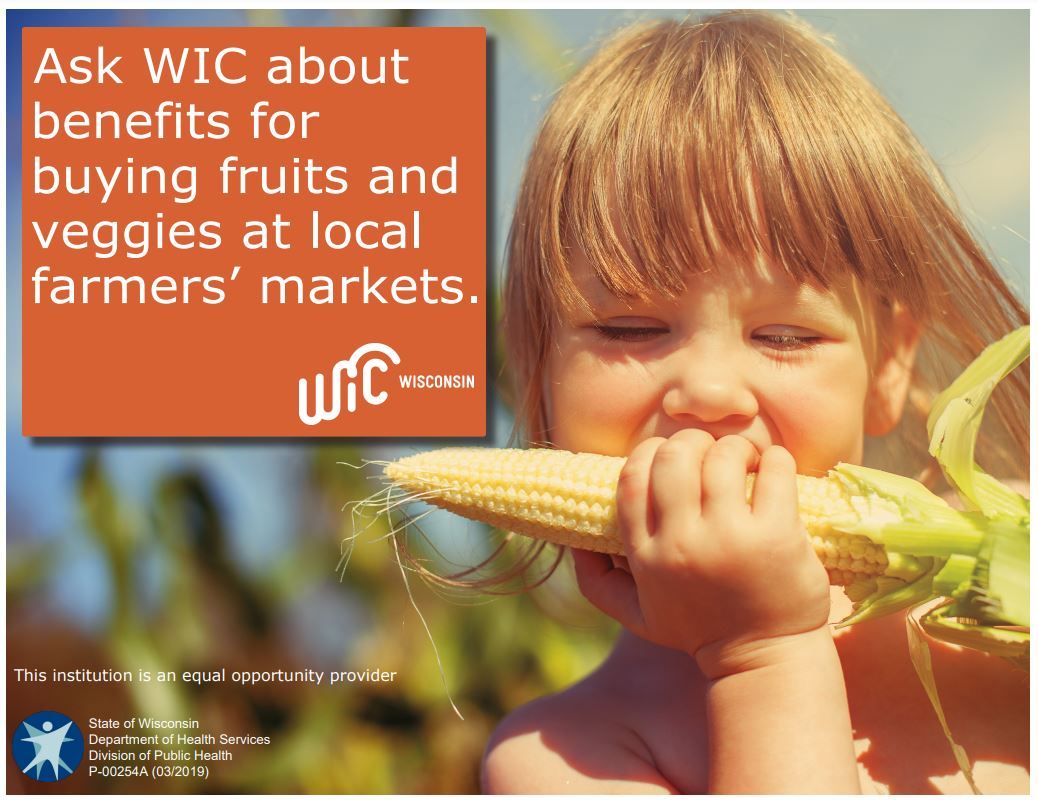 Milwaukee Health Department WIC Farmers Market Pop-up Events