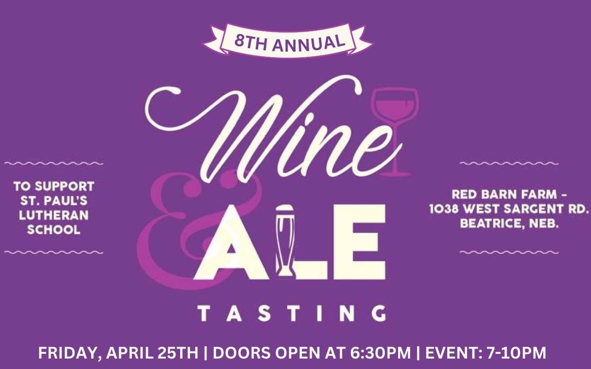 2025 St Paul's Wine & Ale Fundraiser