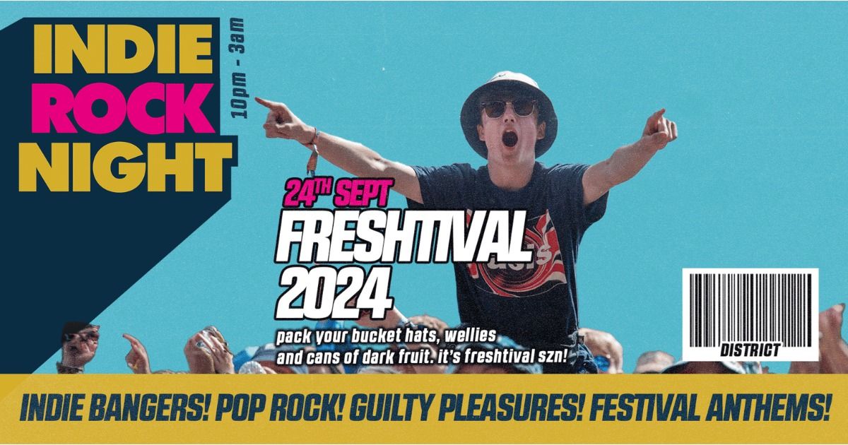 Indie Rock Night \u2219 FRESHTIVAL 2024 | CARDIFF 