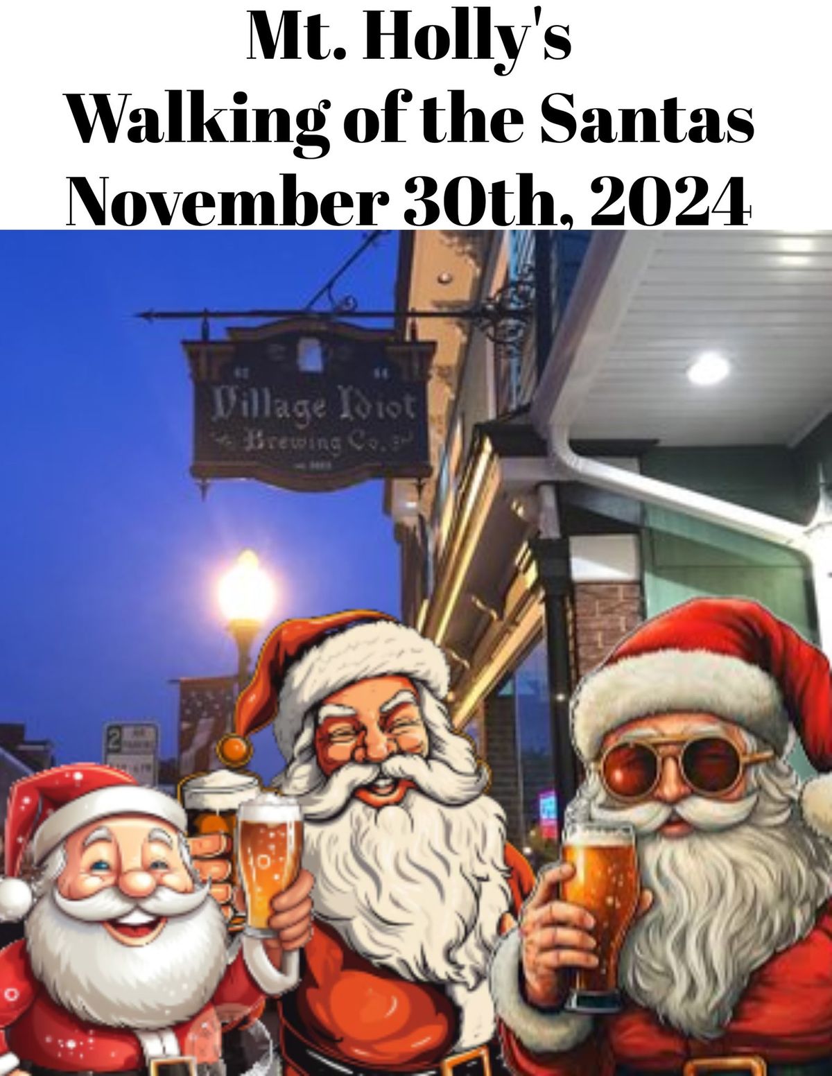 Mt Holly\u2019s Walking of the Santas: 2024 edition