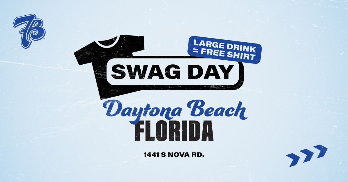 FREE SHIRTS | SWAG DAY | DAYTONA BEACH, FL!!