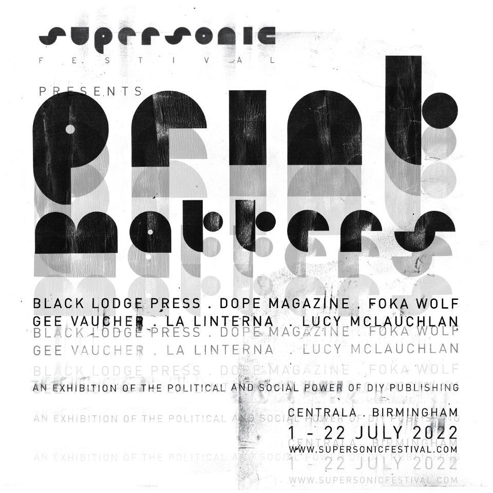 Supersonic Exhibition: Print Matters