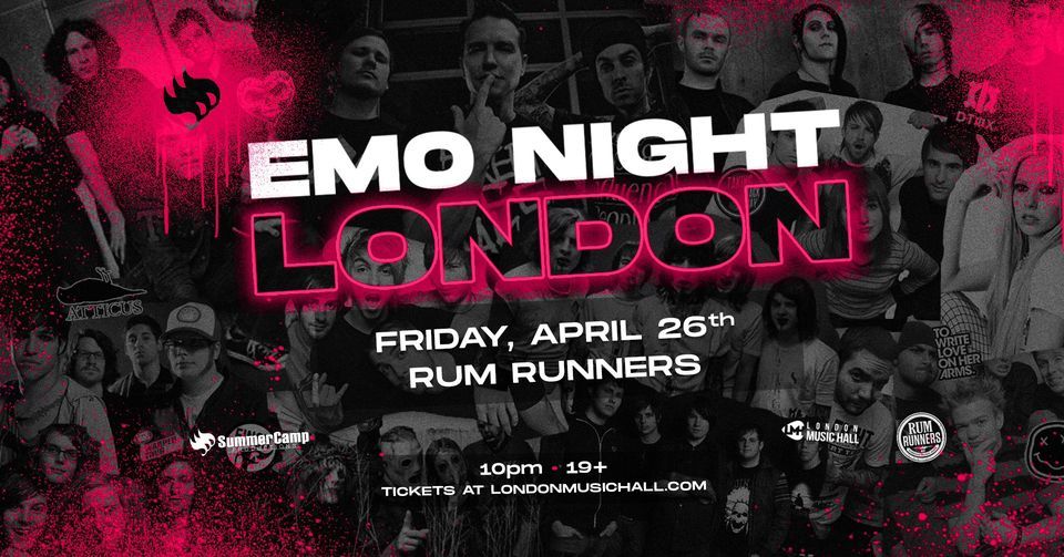 EMO NIGHT: LONDON - April 26th
