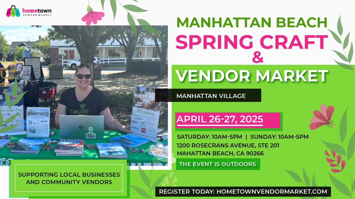 Manhattan Beach Spring Craft and Vendor Market