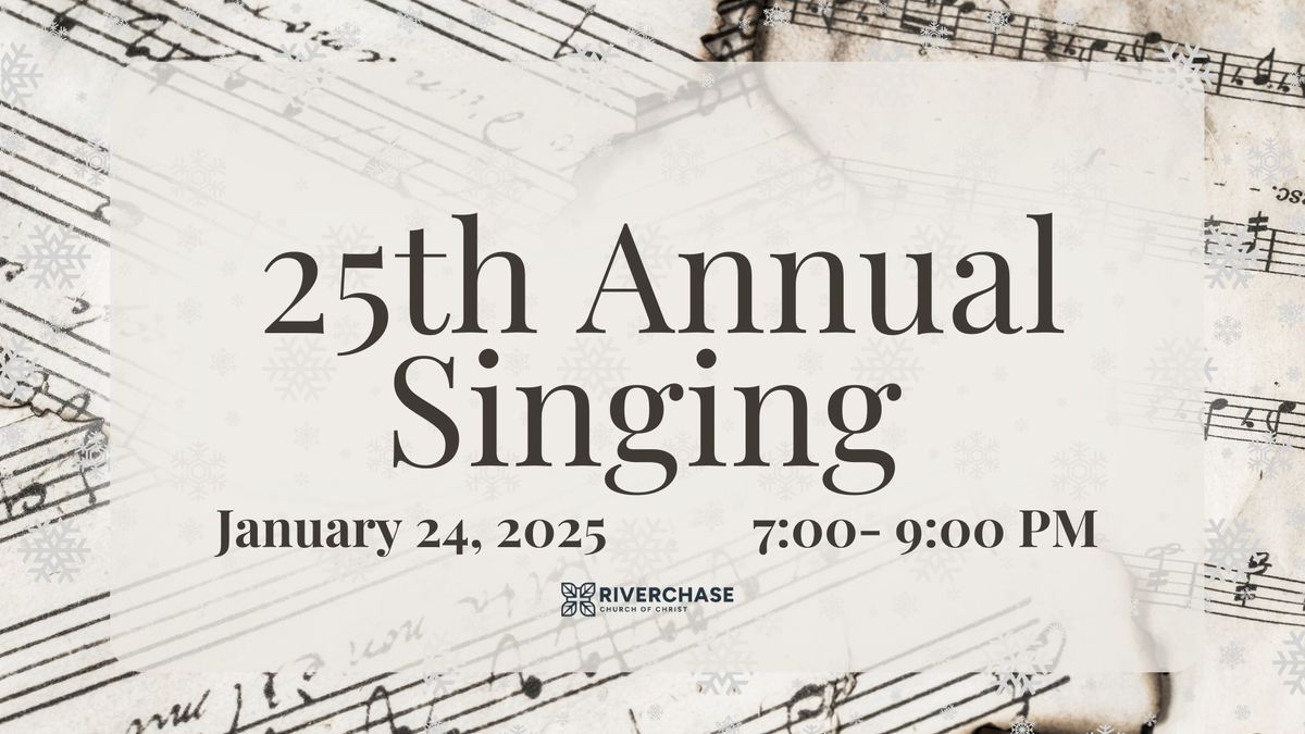 25th Annual Congregational Singing