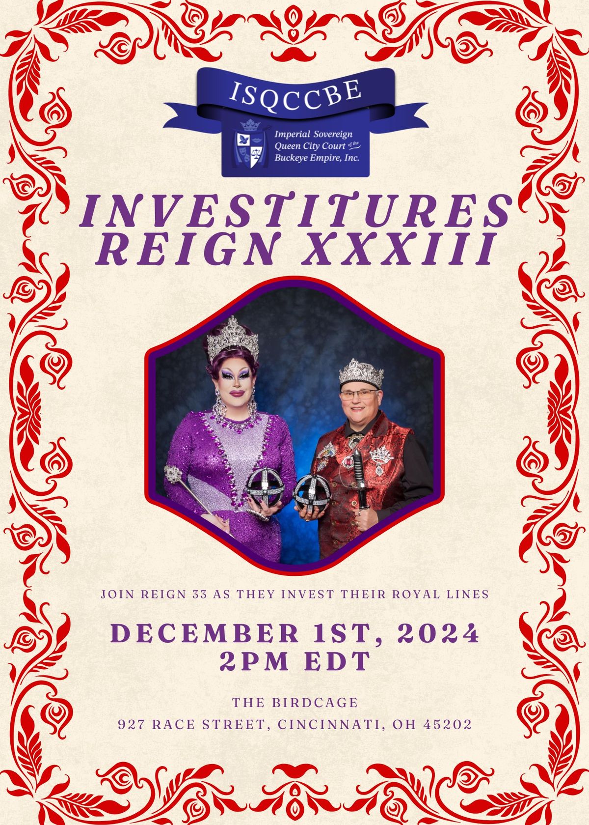 Investitures - Reign XXXIII