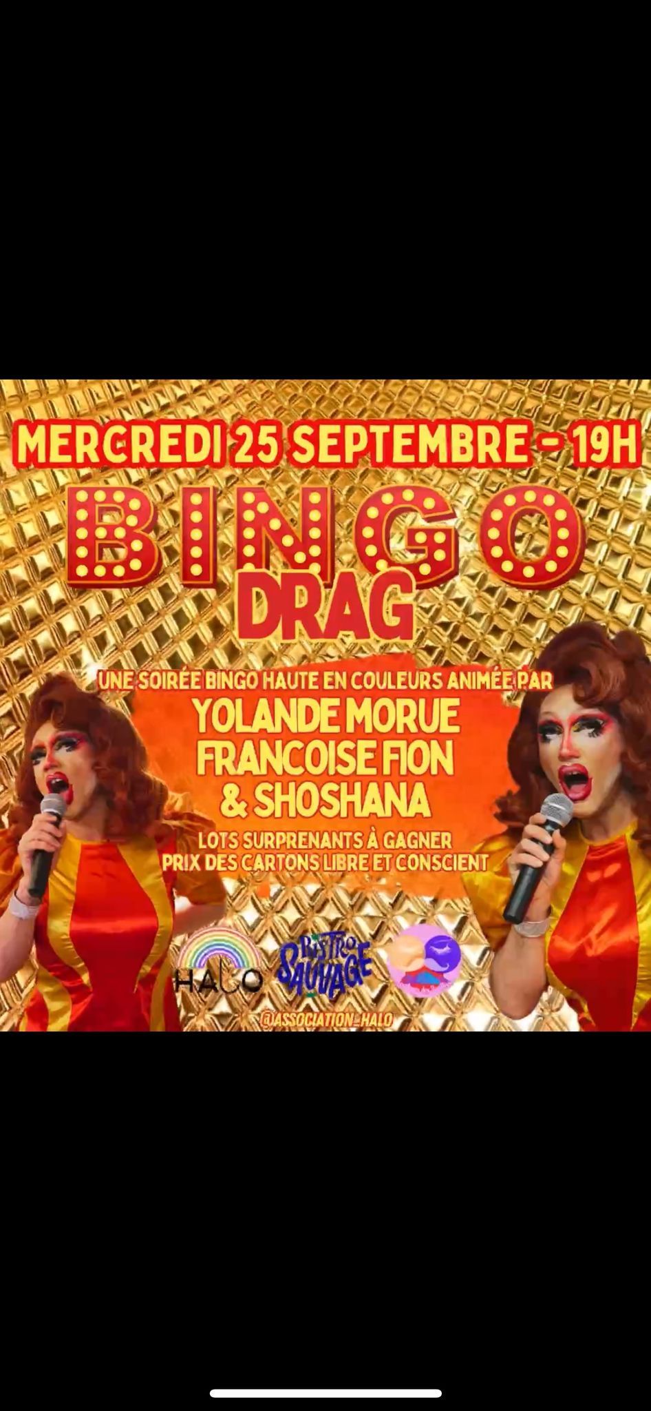 Soir\u00e9e Bingo Drag Queen