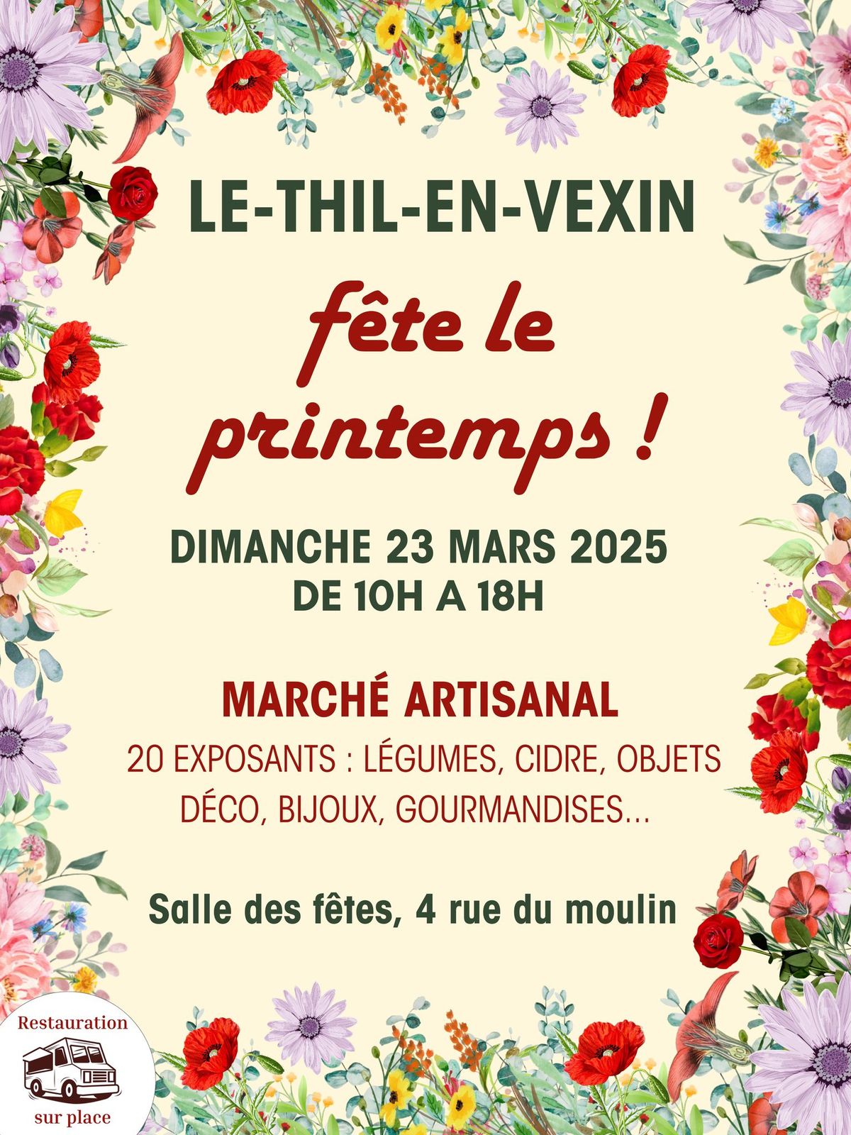 March\u00e9 artisanal de printemps