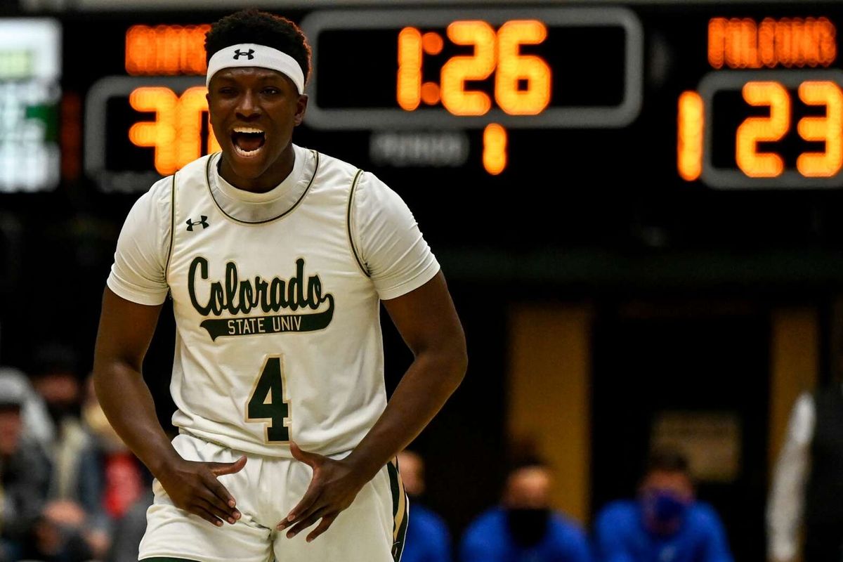 Colorado State Rams at Air Force Falcons Mens Basketball