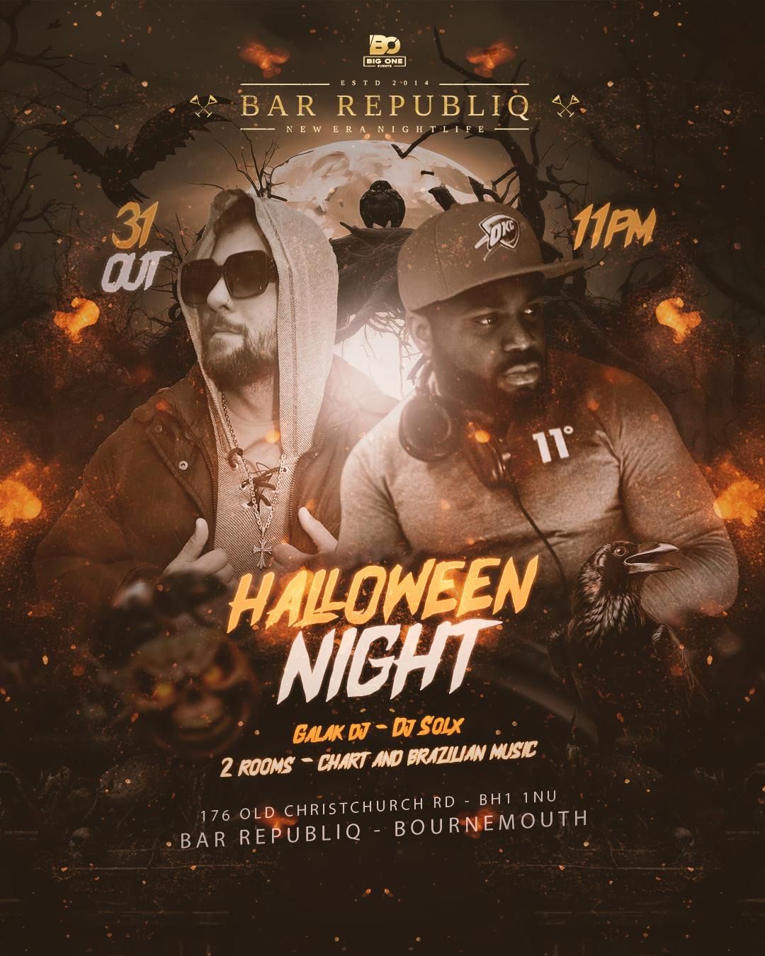 Brazilian Halloween Party @Bar Republiq