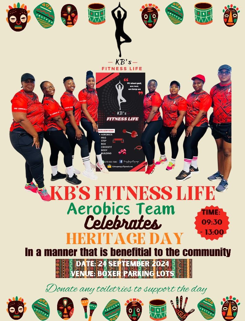 Heritage Day Celebration with KB'FITNESS LIFE TEAM